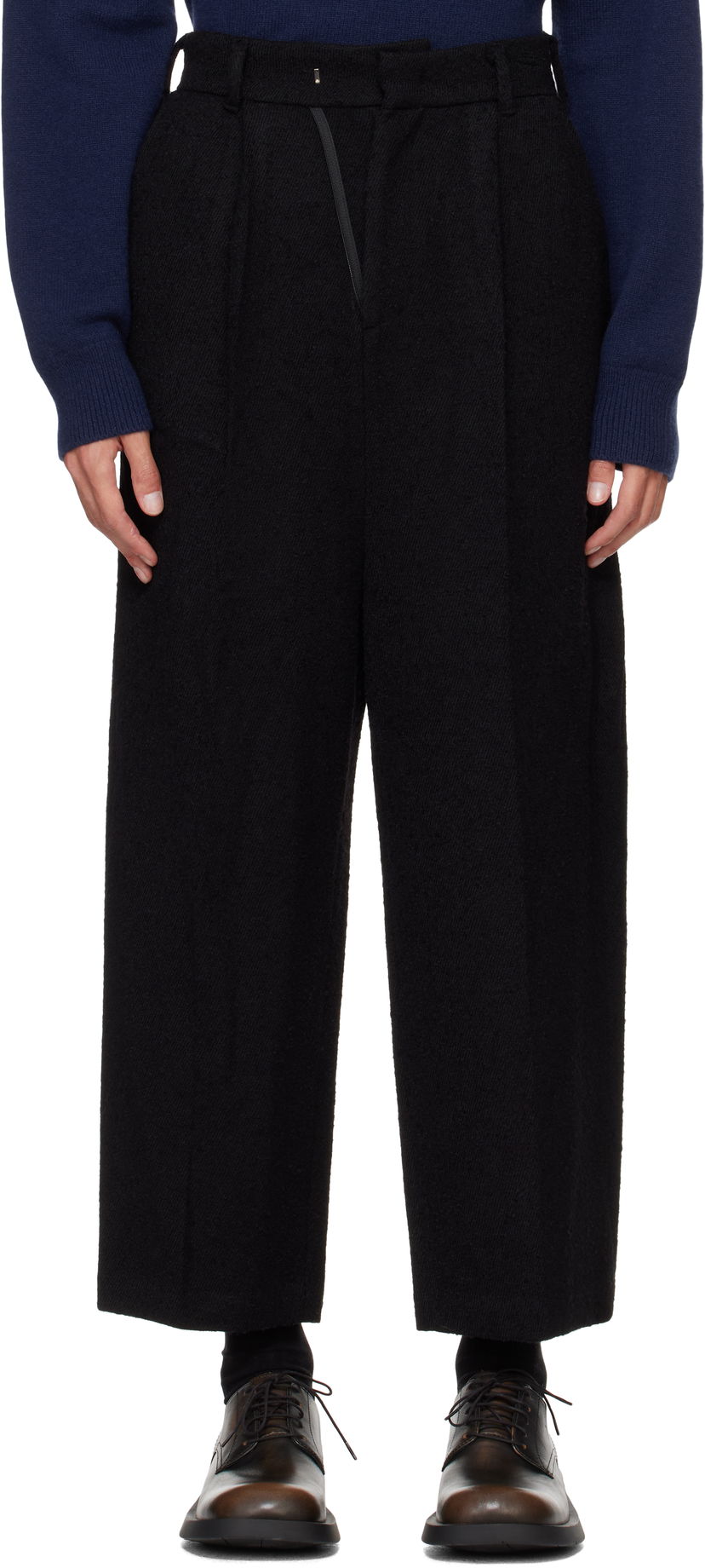 Bukser ADER ERROR Brushed Trousers Sort | BN01FWSA0210BK