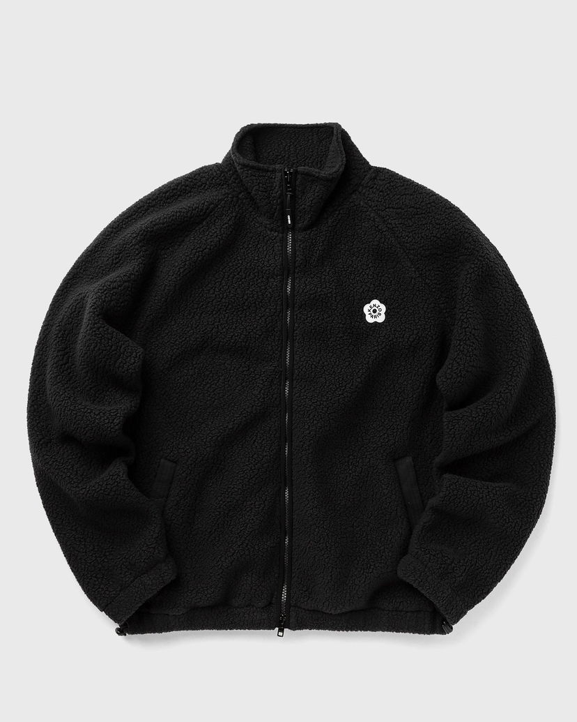 Jakke KENZO BOKE 2.0 POLAR FLEECE JACKET men Fleece Sort | FE65SW2114FC.99J