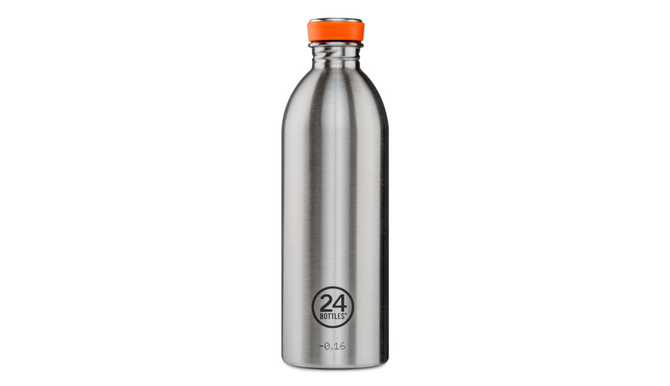 Drikkeflaske 24Bottles Urban Bottle Steel 1l Metalisk | UB_100_055, 0