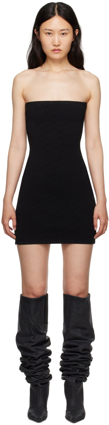 Kjole Alexander Wang Strapless Mini Dress Sort | 4KC3236049, 0