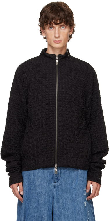 Sweatshirt ADER ERROR Ruga Product. 14 Black Zip-Up Jacket Sort | BN01FWJK0114BK, 0