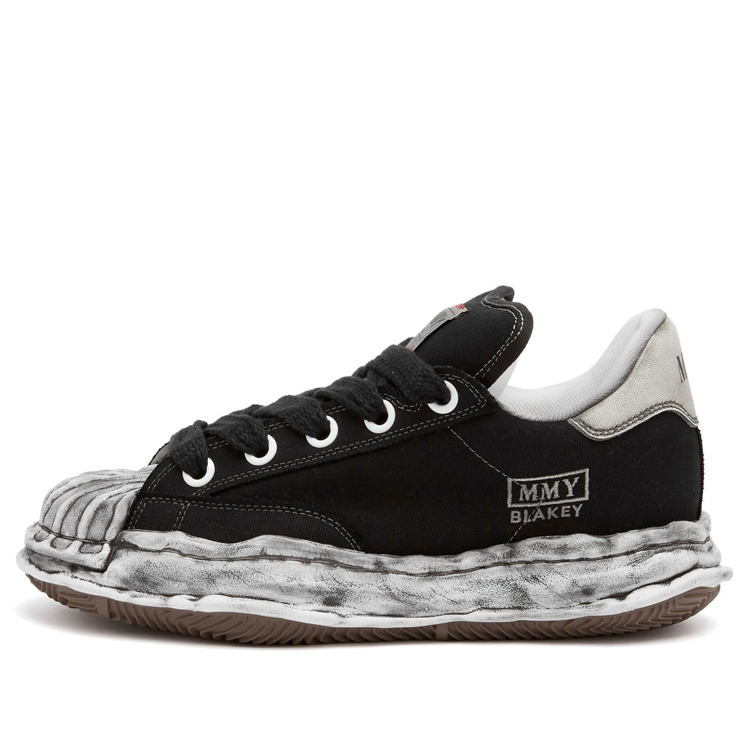 Sneakers og sko Maison MIHARA YASUHIRO Blakey Puffer Original Sole Canvas Sort | A14FW739-BK, 0