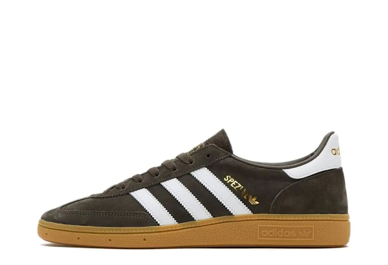 Sneakers og sko adidas Originals adidas Handball Spezial Shadow Olive Gum Brun | IE5307, 1