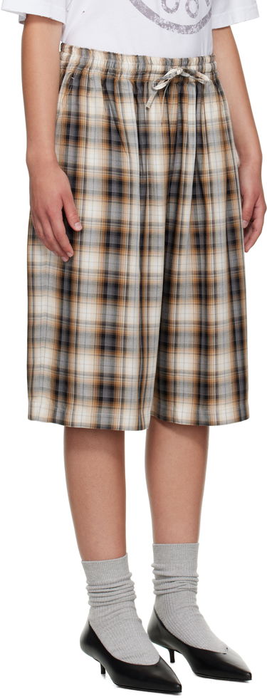 Shorts Acne Studios Acne Studios Check Shorts Flerfarvet | CE0071-, 4