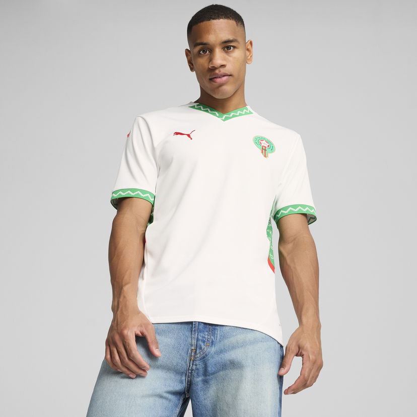 T-shirt Puma Morocco 2025 Away Jersey Hvid | 777706_02