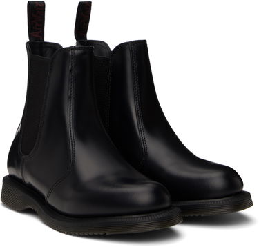 Skopleje Dr. Martens Flora Smooth Chelsea Boots Sort | 32217001, 3
