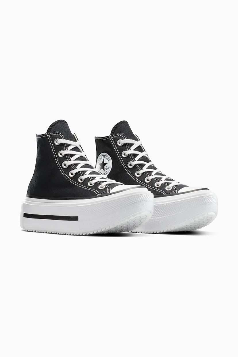 Sneakers og sko Converse Chuck Taylor All Star Lift Double Stack Sort | A12975C
