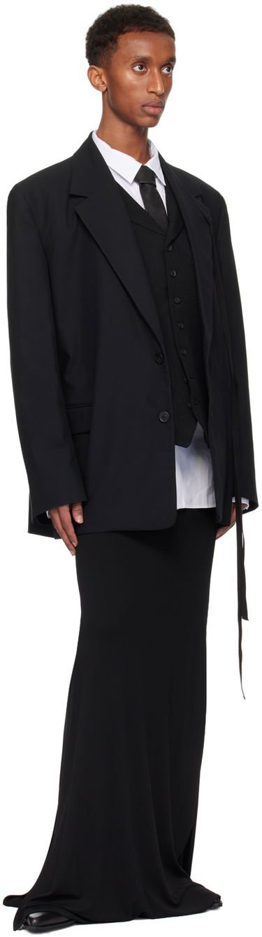 Tilbehør Ann Demeulemeester Ann Demeulemeester Mika Pointy Micro Heel Oxfords Sort | 2402-M-F06-LT131-099, 4