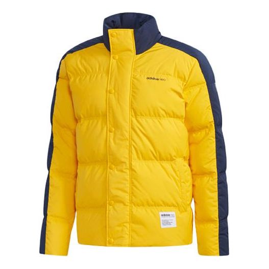 Puffer jakke adidas Originals Neo Casual Puffer Jacket Gul | EI4414