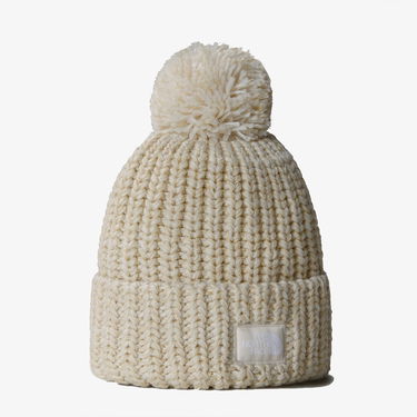 Beanie The North Face Cozy Chunky Cabin Pom-Pom Beanie Beige | NF0A887W86I1, 2