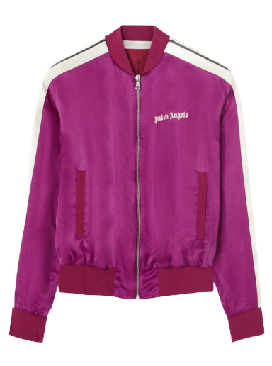 Bomberjakke Palm Angels Luxury Track Bomber Jacket Lyserød | PWBD037F22FAB0012828