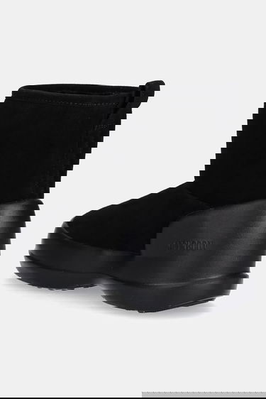 Sneakers og sko Moon Boot Suede Snow Boots MEZZALUNA MID BOOT Sort | 80D2500060.N001, 2