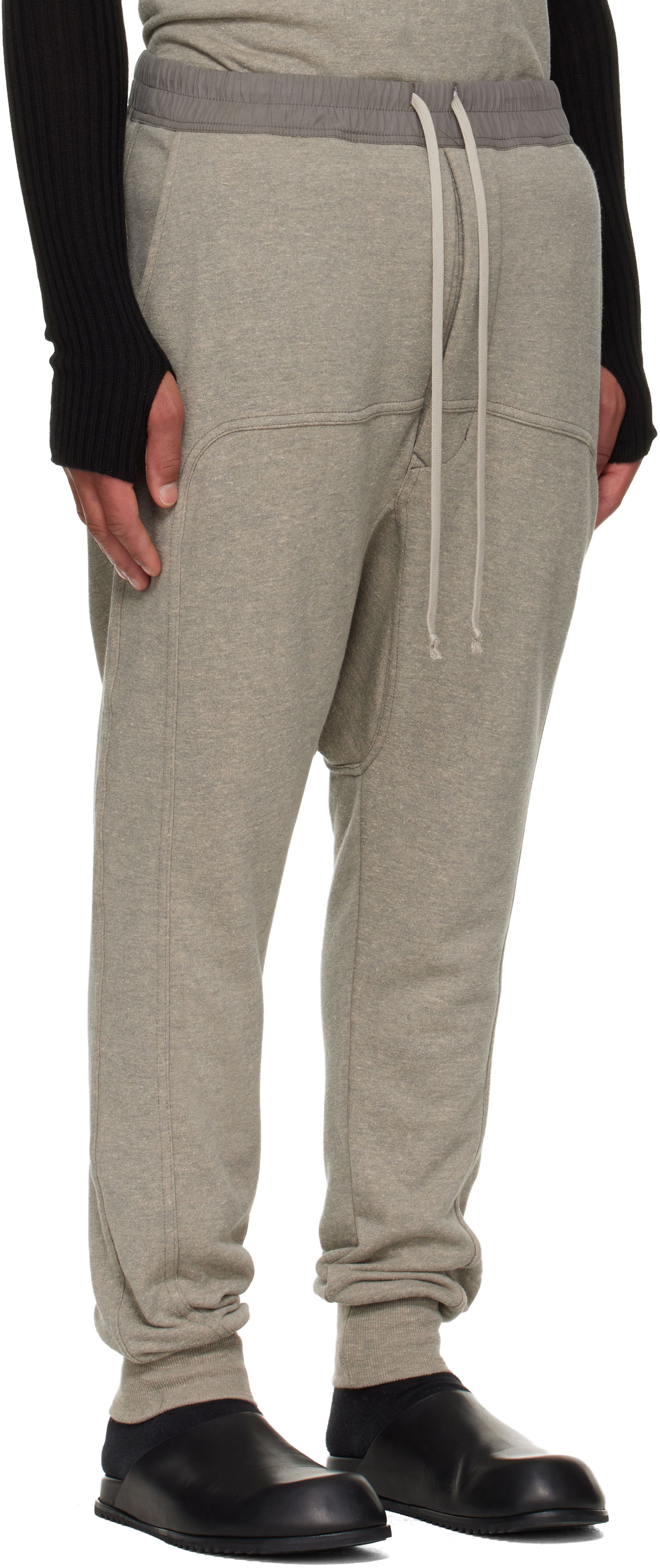 Joggingbukser Rick Owens Concordians Drawstring Sweatpants Grå | DU02E7395 FGM, 1