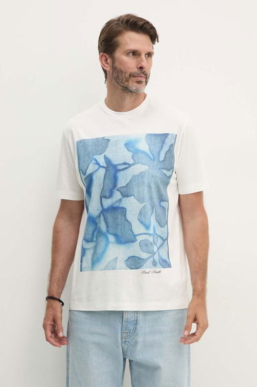 T-shirt Paul Smith Paul Smith Floral Print T-Shirt Hvid | M1R.919T.NP4739, 0