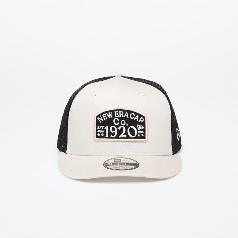 Kasket New Era Patch 9 FIFTY Trucker Cap Stone Beige | 60565414