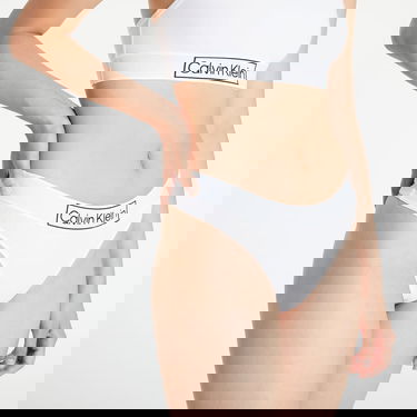 Trusser CALVIN KLEIN Thong Reimagined Heritage Hvid | QF6774E 100, 2