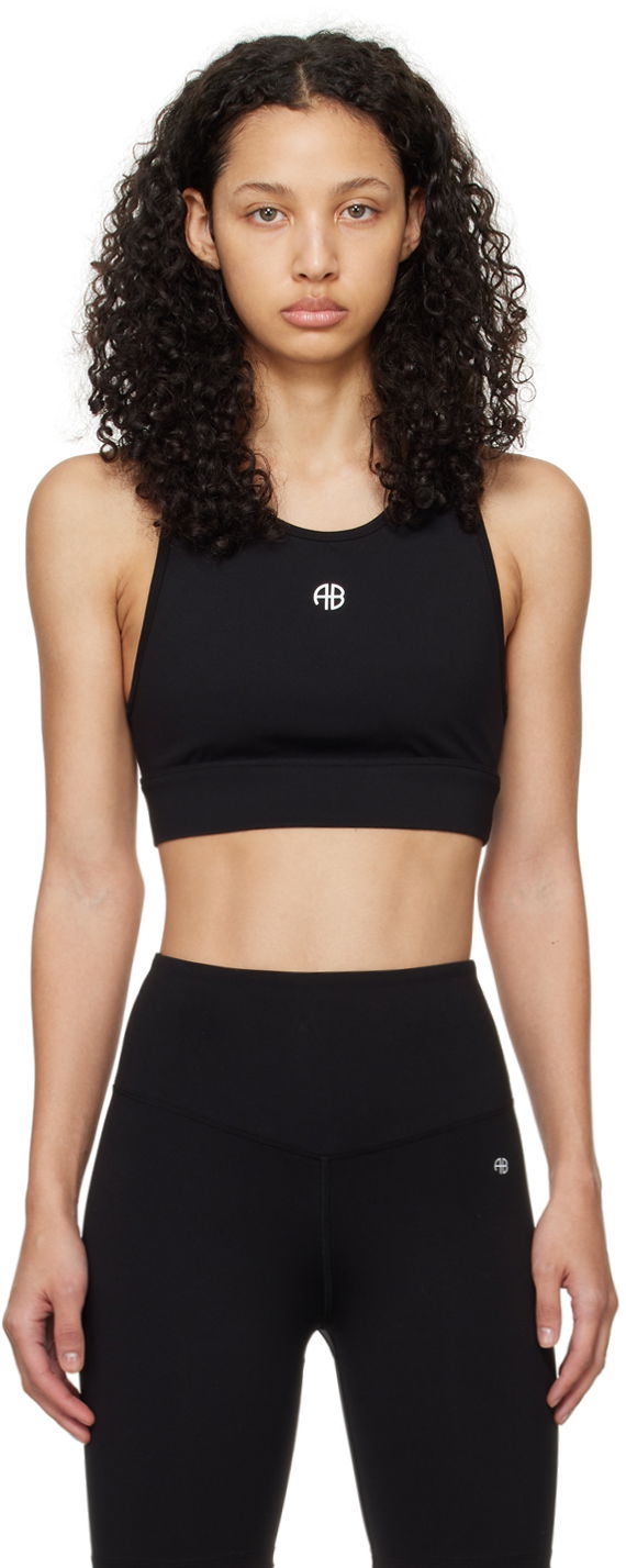 Bh Anine Bing Blair Black Sports Bra Sort | S-10-0071-000