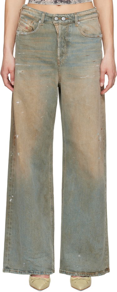 Jeans Diesel Diesel 1996 D-Sire Relaxed Fit Jeans Blå | A06925 007Z4, 0