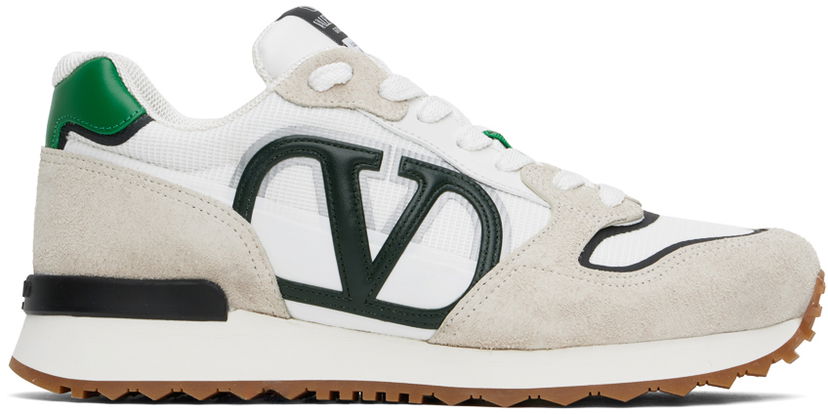 Tøj Valentino Valentino Garavani VLogo Pace Low-Top Hvid | 5Y2S0H17TAE