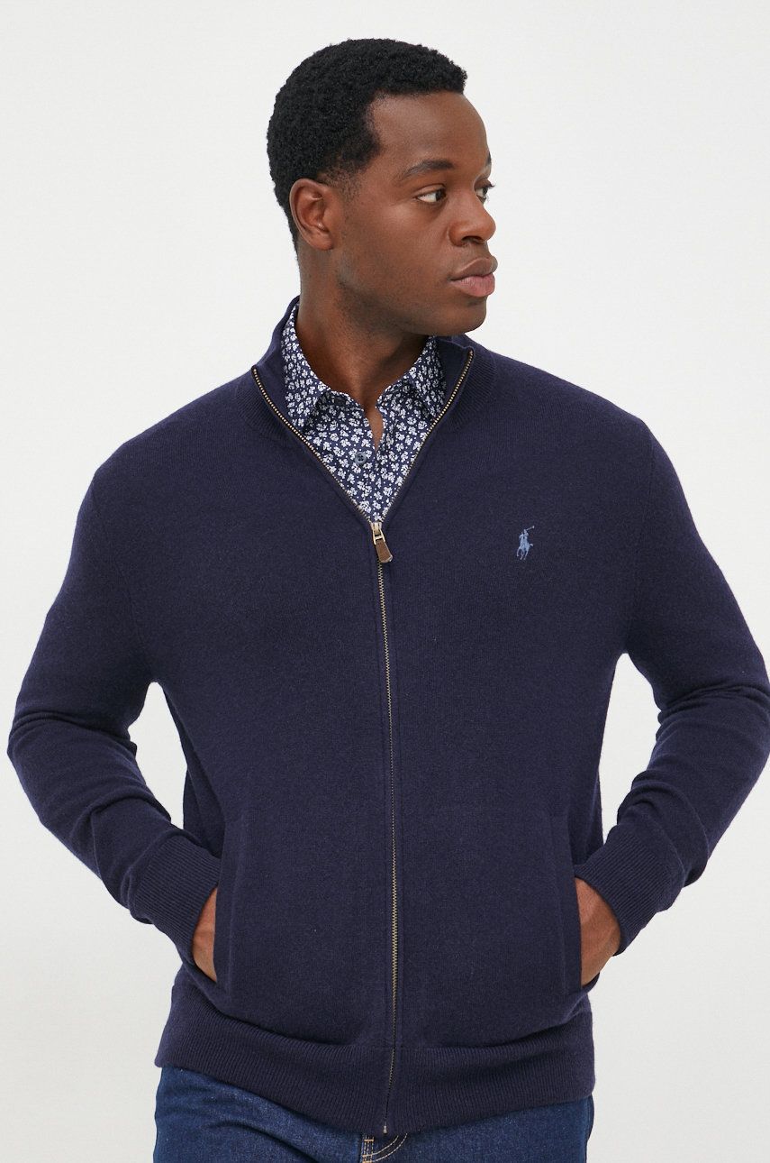 Sweatshirt Polo by Ralph Lauren Full-Zip Jumper Mørkeblå | 710876719001, 0