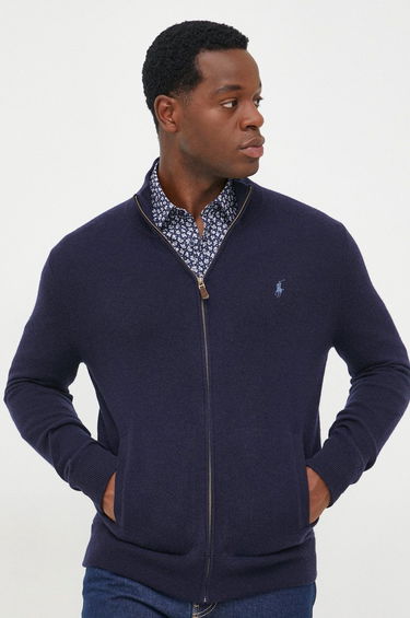 Sweatshirt Polo by Ralph Lauren Full-Zip Jumper Mørkeblå | 710876719001, 0