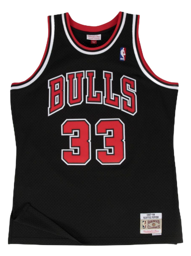 Jersey Mitchell & Ness NBA Swingman Jersey Chicago Bulls Scottie Pippen Sort | SMJYGS18151-CBUBLCK97SPI