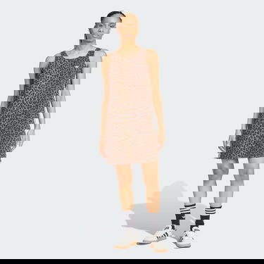 Kjole adidas Originals Originals Leopard Print Tank Dress Brun | KA2677, 0