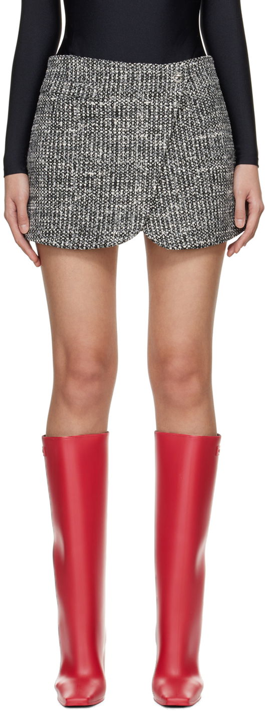Nederdel Coperni Coperni Tailored Miniskirt Grå | COPJ24100