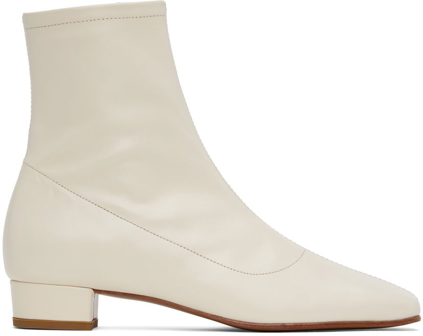 Tøj BY FAR BY FAR Este Ankle Boots Hvid | 16605-07-EBWHTL