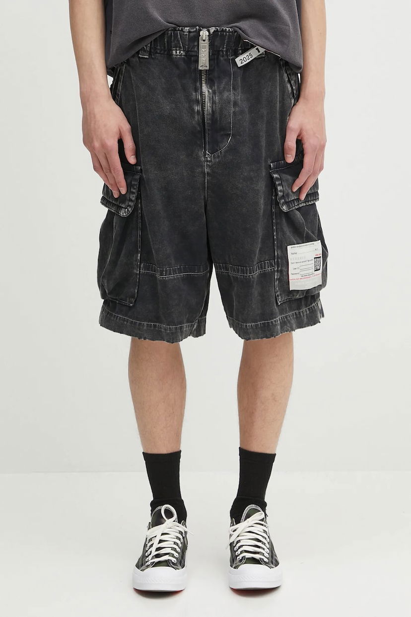 Shorts Maison MIHARA YASUHIRO Maison MIHARA YASUHIRO Amateur Sewn Cargo Shorts Sort | A14PT054