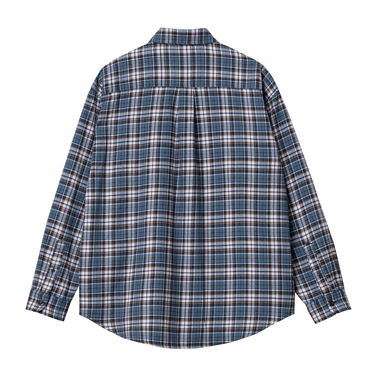 Skjorte Carhartt WIP L/S Yuma Shirt Blå | I031362_1EH_XX, 5