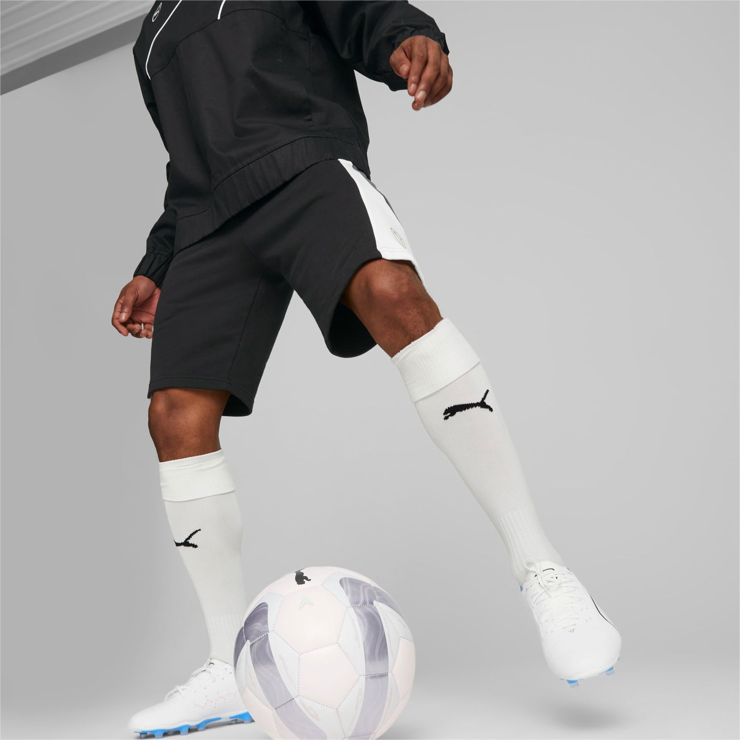 Shorts Puma KING Football Sweat Shorts Sort | 658344_03, 0