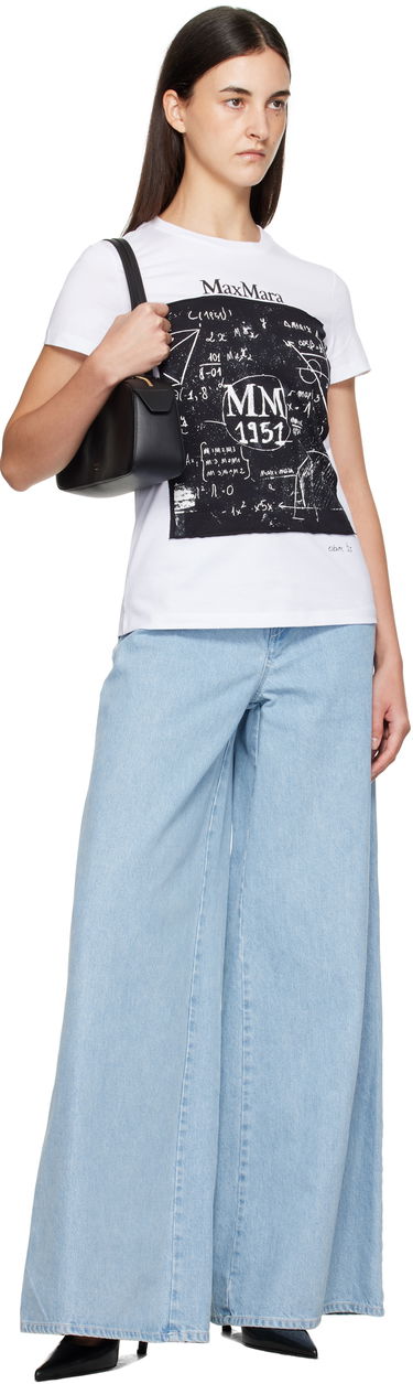 T-shirt Max Mara Max Mara Colibri Graphic T-Shirt Hvid | 2511941062600, 3