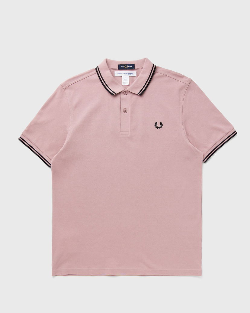 Polo skjorte Comme des Garçons Fred Perry T-Shirt Lyserød | FO-T501-S25-2