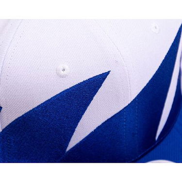 Kasket Mitchell & Ness Branded Sharktooth Snapback Branded Blue / White Blå | HHSS5164-MNNYYPPPBLWH, 3