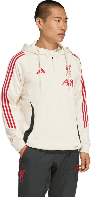 Sweatshirt adidas Originals Liverpool FC Tiro Training Hoodie Hvid | jv9018, 5