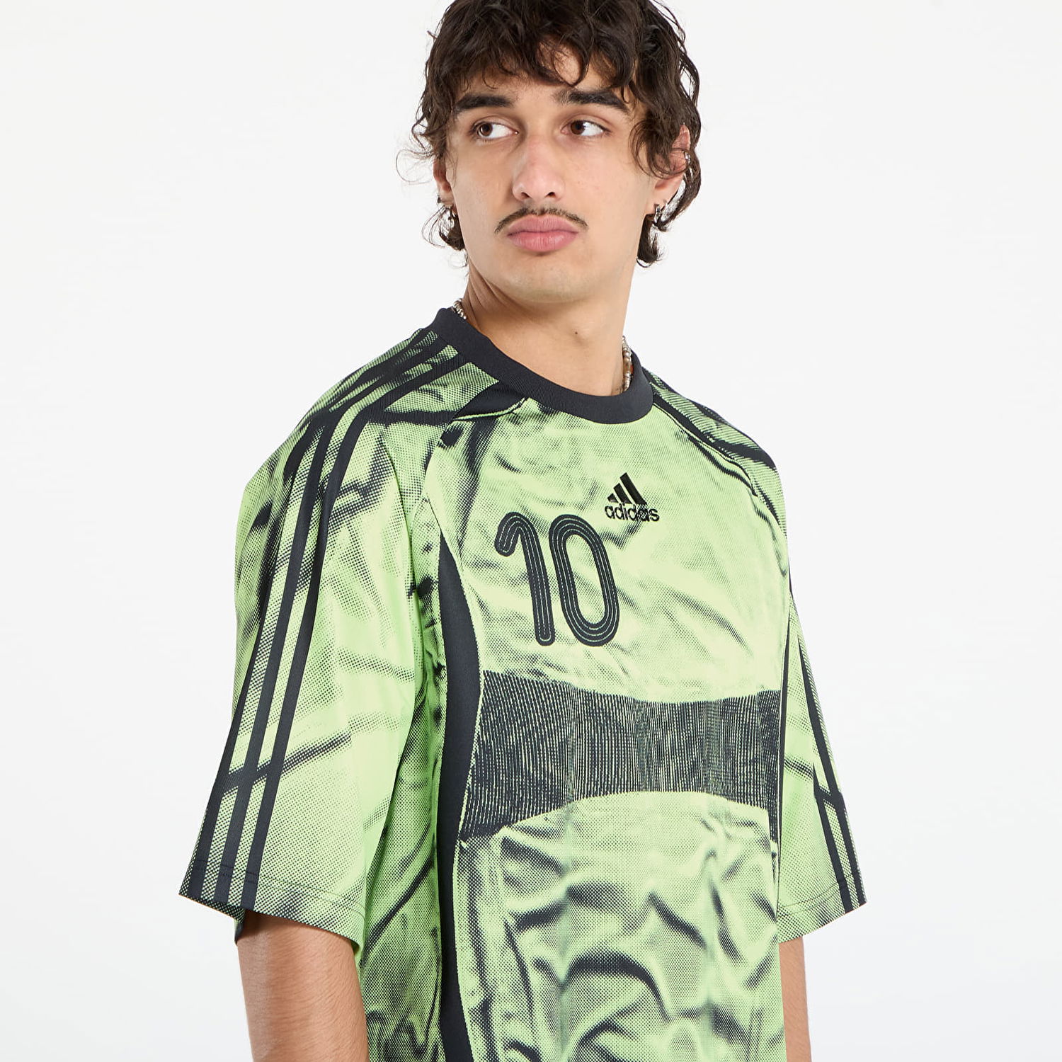 Jersey adidas Originals Adilenium Season 4 Teamgeist Printed Jersey Grøn | KF8524, 1