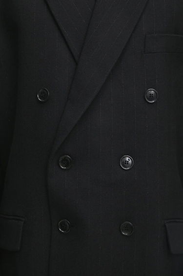 Jakke VETEMENTS VETEMENTS Double Breasted Evening Blazer Sort | UA66JA450B1, 4