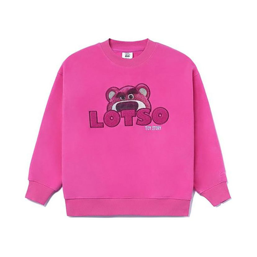 Sweatshirt Li-Ning Disney Toy Story Lotso Graphic Sweatshirt Lyserød | AWDR758-1