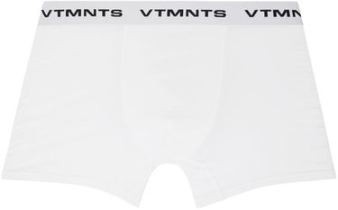 Boksere VETEMENTS Logo-Woven Boxer Briefs Hvid | VL22UN300W, 0