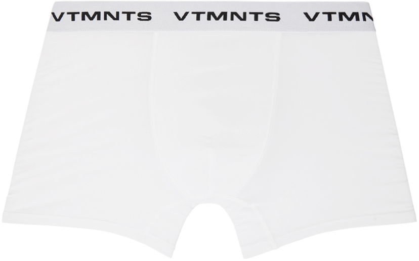 Boksere VETEMENTS Logo-Woven Boxer Briefs Hvid | VL22UN300W