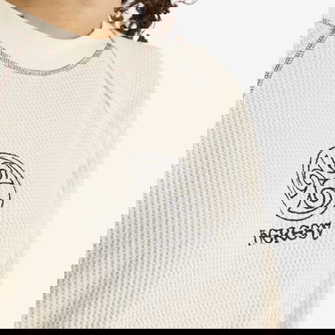 Sweater Heresy Heresy Tri-Spiral Waffle T-Shirt Beige | HSS25-T04-ECR, 5