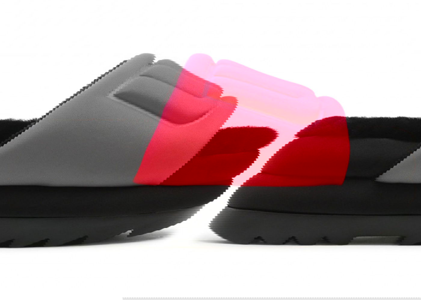 Tøj UGG Maxi Graphic Slide Radish Sort | 1131992-RHBL, 0
