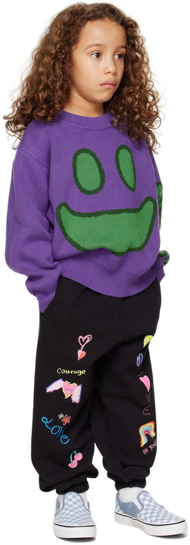 Sweater Perks And Mini Perks and Mini Face Sweater Lilla | 55001, 3