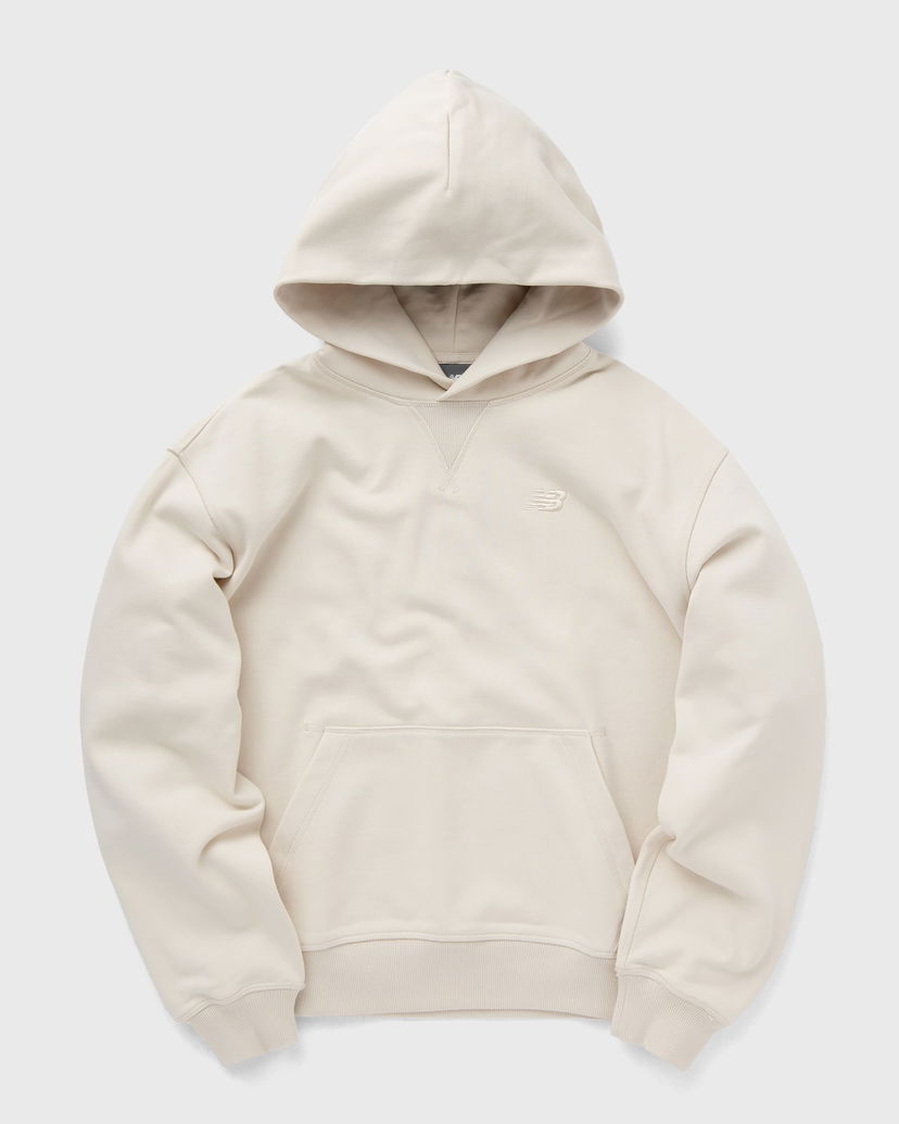 Sweatshirt New Balance Athletics French Terry Hoodie Beige | WT41537-LIN