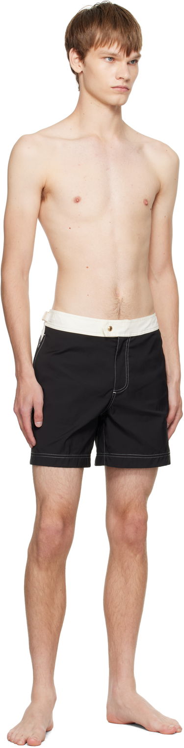 Badetøj Tom Ford TOM FORD Nylon Contrast Swim Shorts Sort | BSS002-FMN067, 3