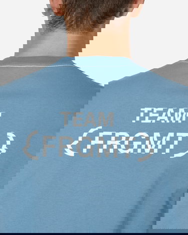 T-shirt Moncler FRGMT Pocket Logo T-Shirt Blå | 8C00005M3265 710, 6