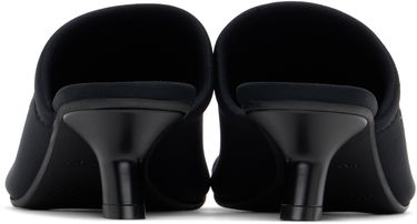 Sneakers og sko Courrèges Courrèges Wet Scuba Heeled Mules Sort | 125SSD029NE0006, 1
