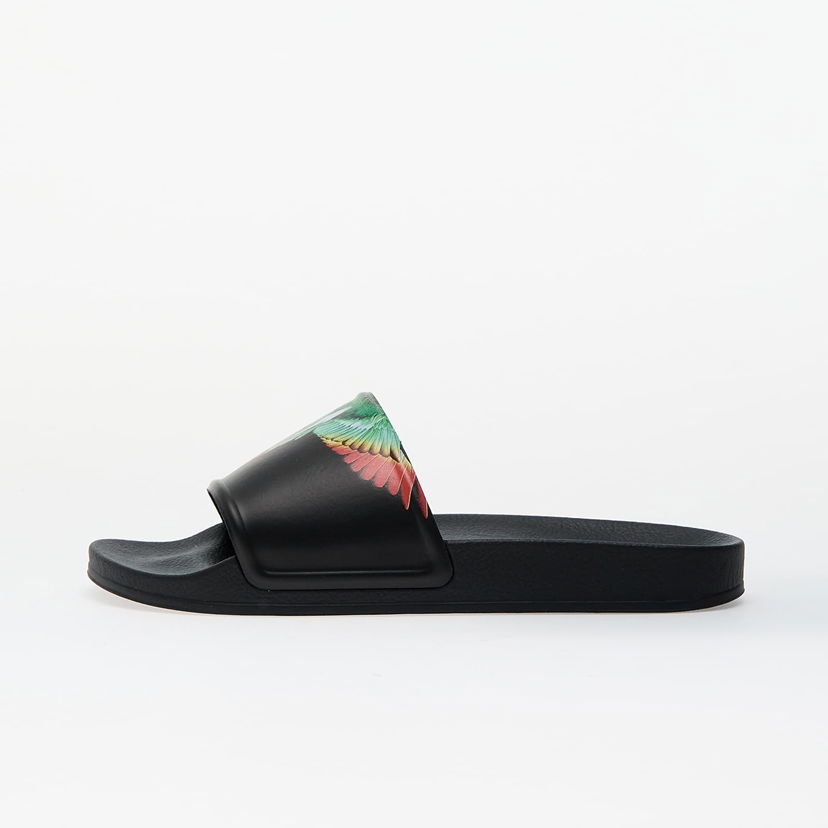 Sneakers og sko Marcelo Burlon Icon Wings Sliders Sort | CMIC001S25MAT0011084