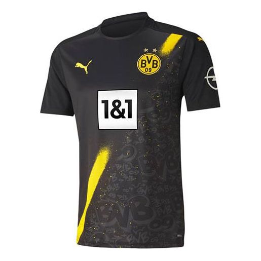 Jersey Puma Borussia Dortmund 20/21 Away Fan Edition Jersey Sort | 757161-02, 0